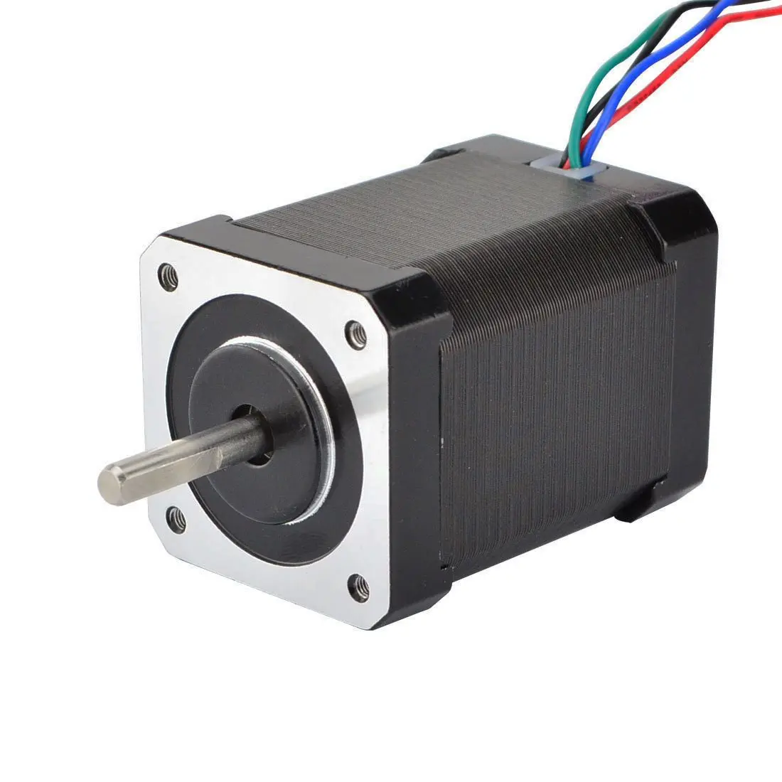 STEPPERONLINE High Torque Nema 17 Bipolar Stepper Motor 92oz.in/65Ncm 2.1A | 1.8° Step Angle, 500g - main product image