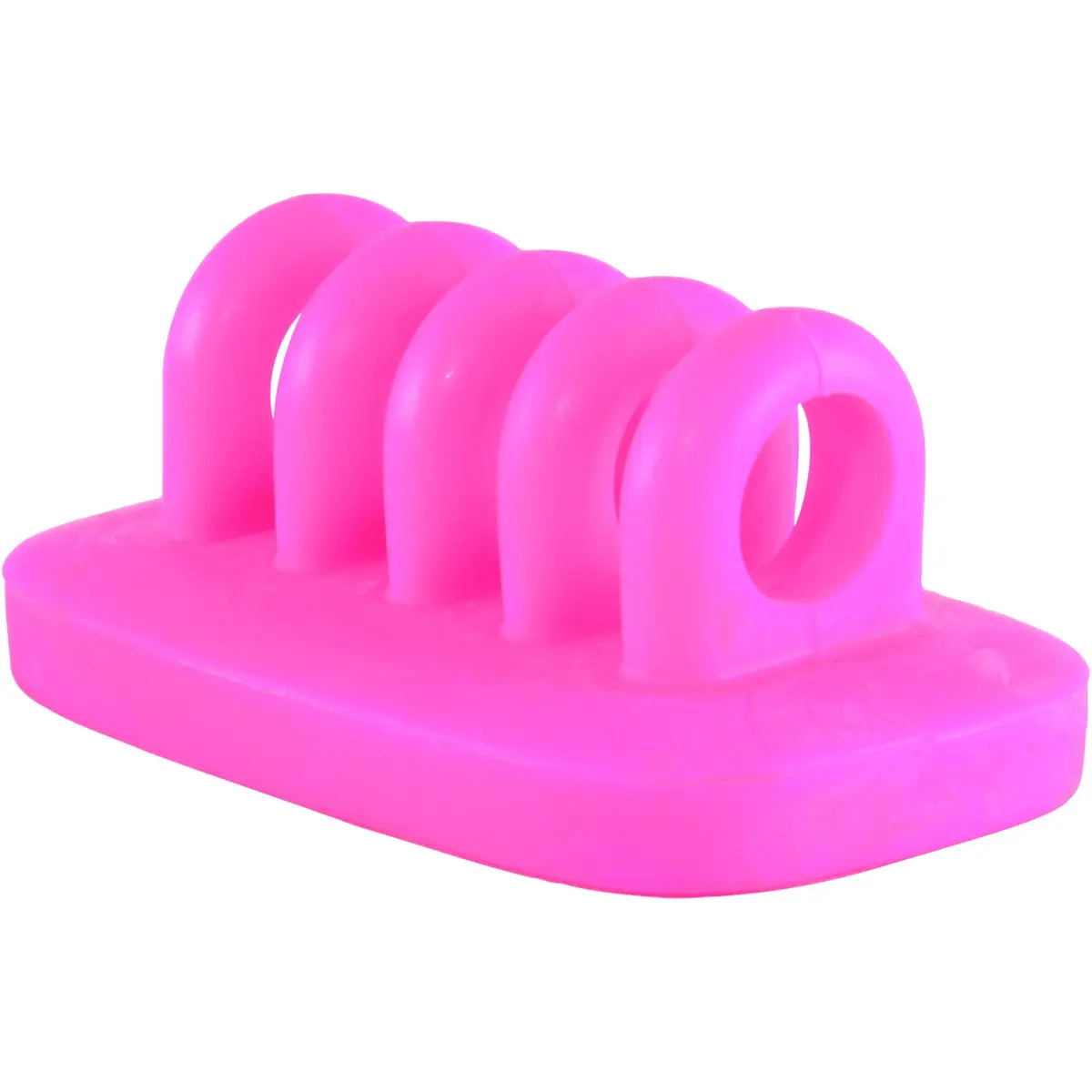 JacobsParts Cable Clip Holder Weighted Desk Management Fixture 3 inches | Pink Cord Organizer - view 2