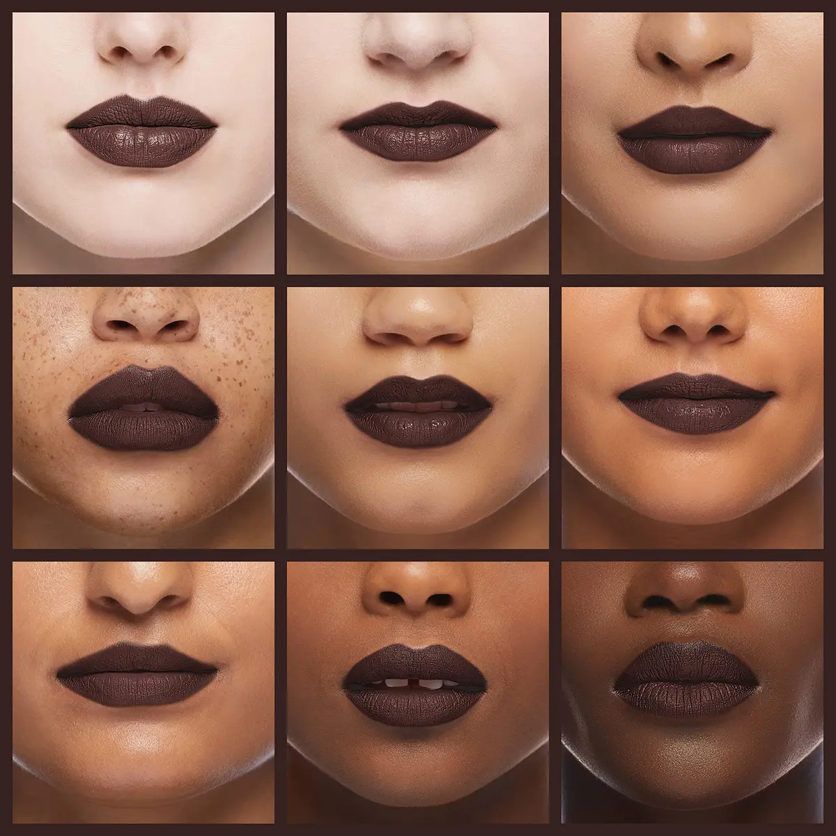 Ruby Kisses Ultra Matte Lipstick Dark Plum Scene 3.5g | Long Lasting Matte Finish - view 4