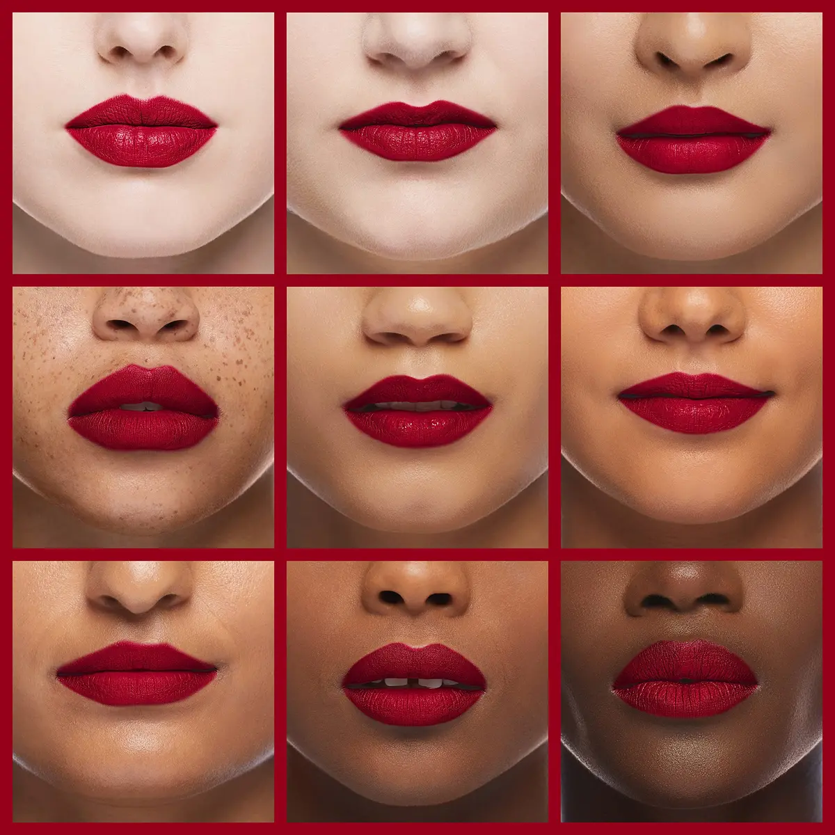 Ruby Kisses Matte Lipstick Kiss Red 3.5g (0.12oz) | Long-Lasting Full Coverage - view 4