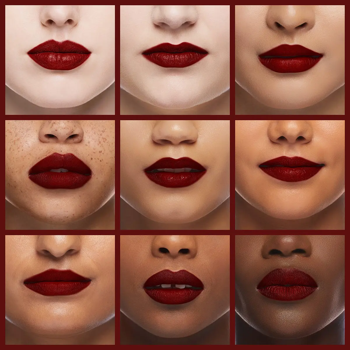 Ruby Kisses Ultra Matte Lipstick 3.5g (0.12oz) Vampire Red | Long-Lasting Full Coverage - view 4