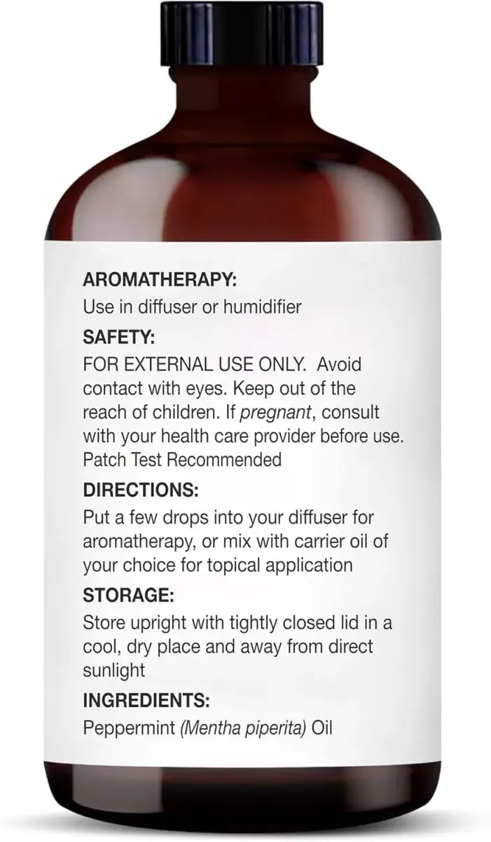 Majestic Pure Peppermint Essential Oil 4 Fl Oz (118ml) | 100% Pure, Natural, Premium Grade - view 7