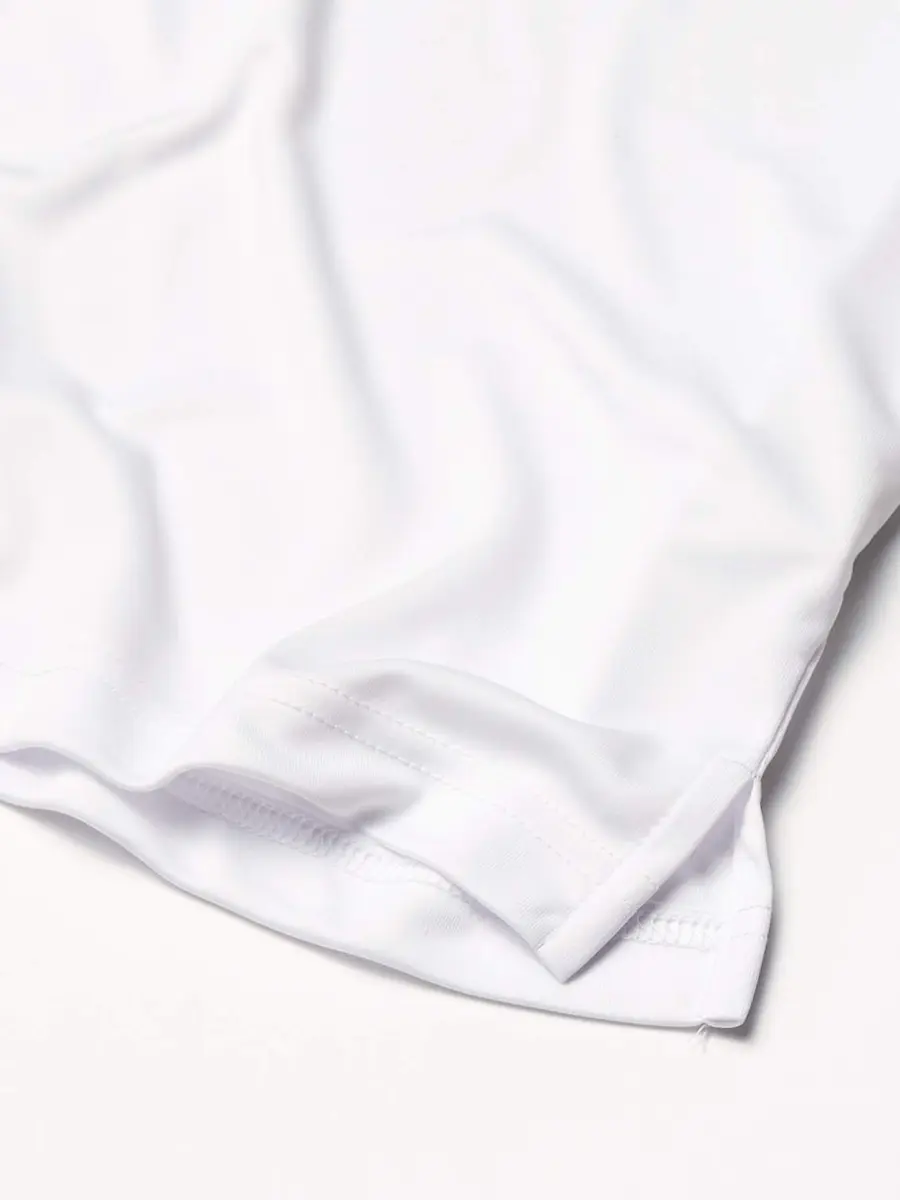 Cutter & Buck Parma Colorblock Polo Small | 100% Polyester, Short Sleeve, White/Titan - view 4