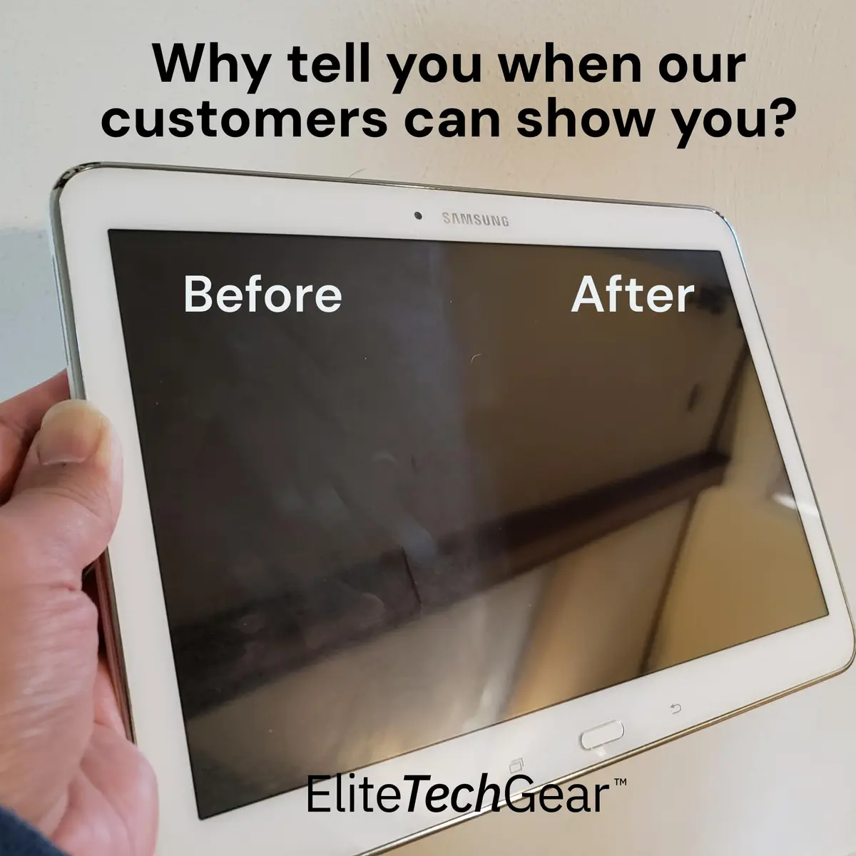 Elite Tech Gear Microfiber Eyeglass Cleaning Cloth, 12-Pack Blue, 12x12 | Streak-Free, Safe for Coated Lenses - view 7