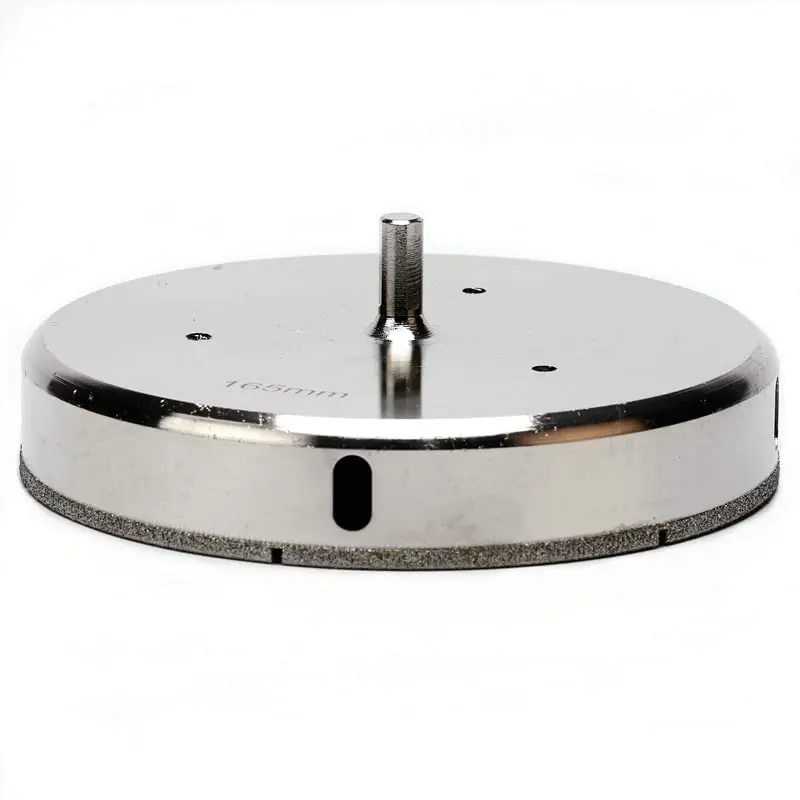 JINGLING 165mm Diamond Hole Saw Tile Drill Bit 6.5" | Glass, Stone, Marble - main product image