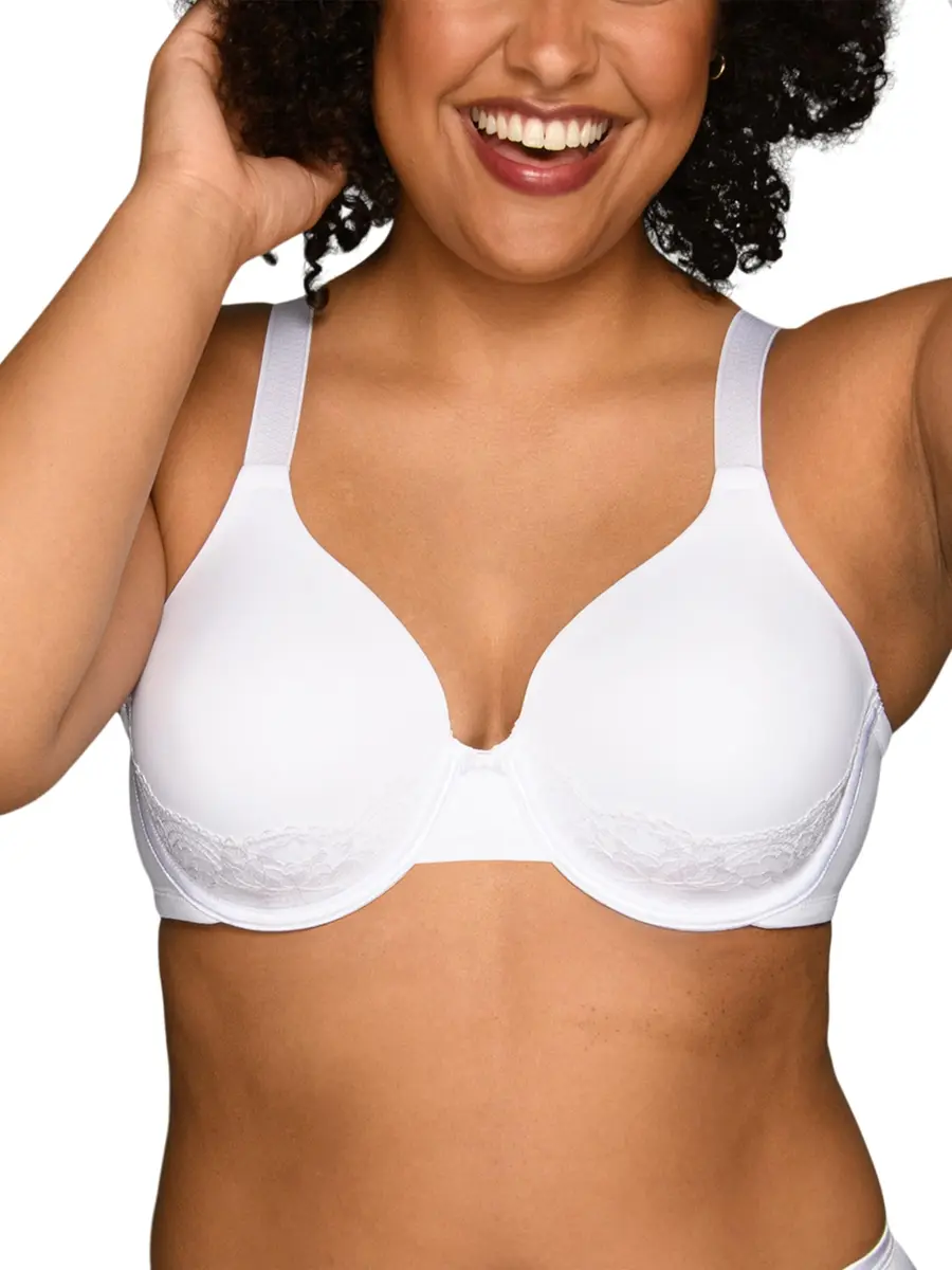 Vanity Fair Full Figure Lace Underwire Bra 38D | Support & Feminine Style (70-120 chars) - main product image