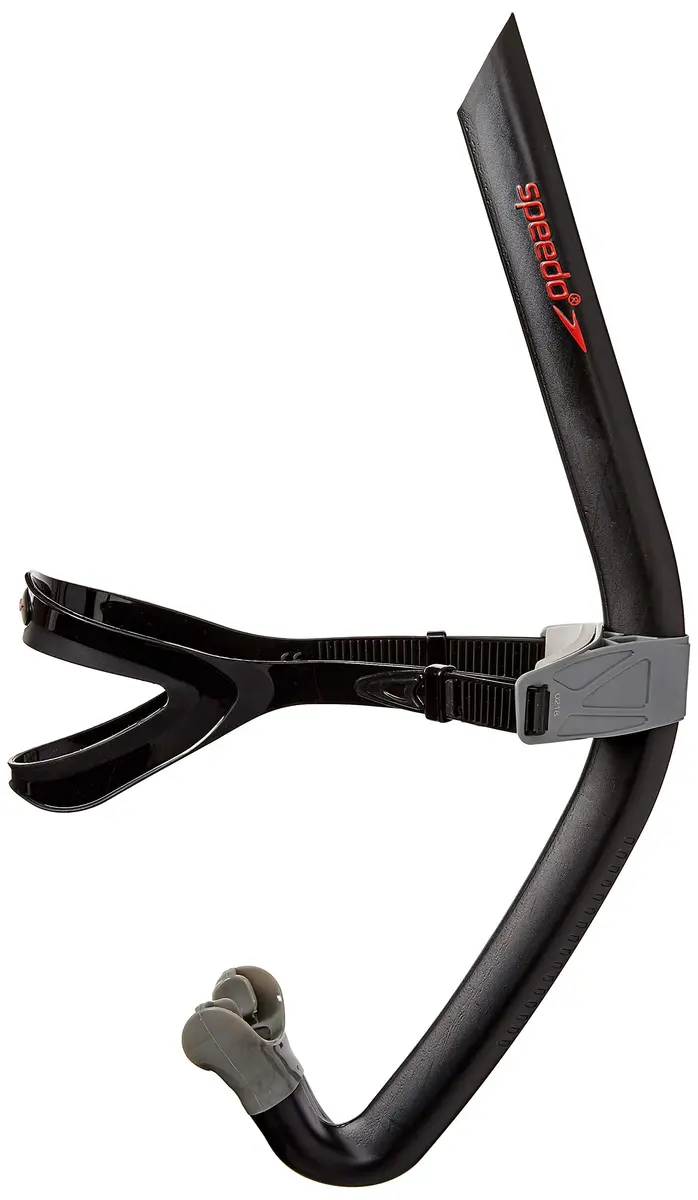 Speedo Unisex-Adult Swim Training Snorkel Bullet Head | Hydrodynamic, Stable & Comfortable - main product image