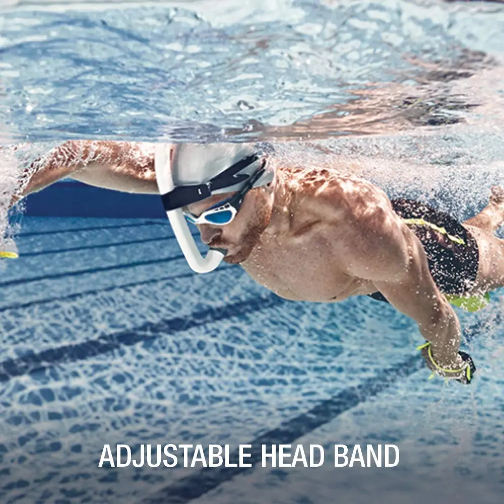 Speedo Unisex-Adult Swim Training Snorkel Bullet Head | Hydrodynamic, Stable & Comfortable - view 4