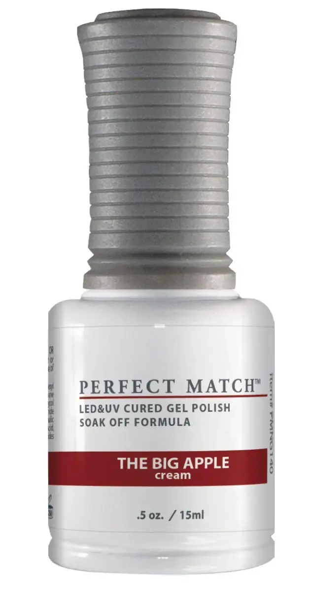 LECHAT Perfect Match Gel Polish, The Big Apple, 0.5 Fl Oz (15ml) | Long-Lasting Glossy Finish - main product image