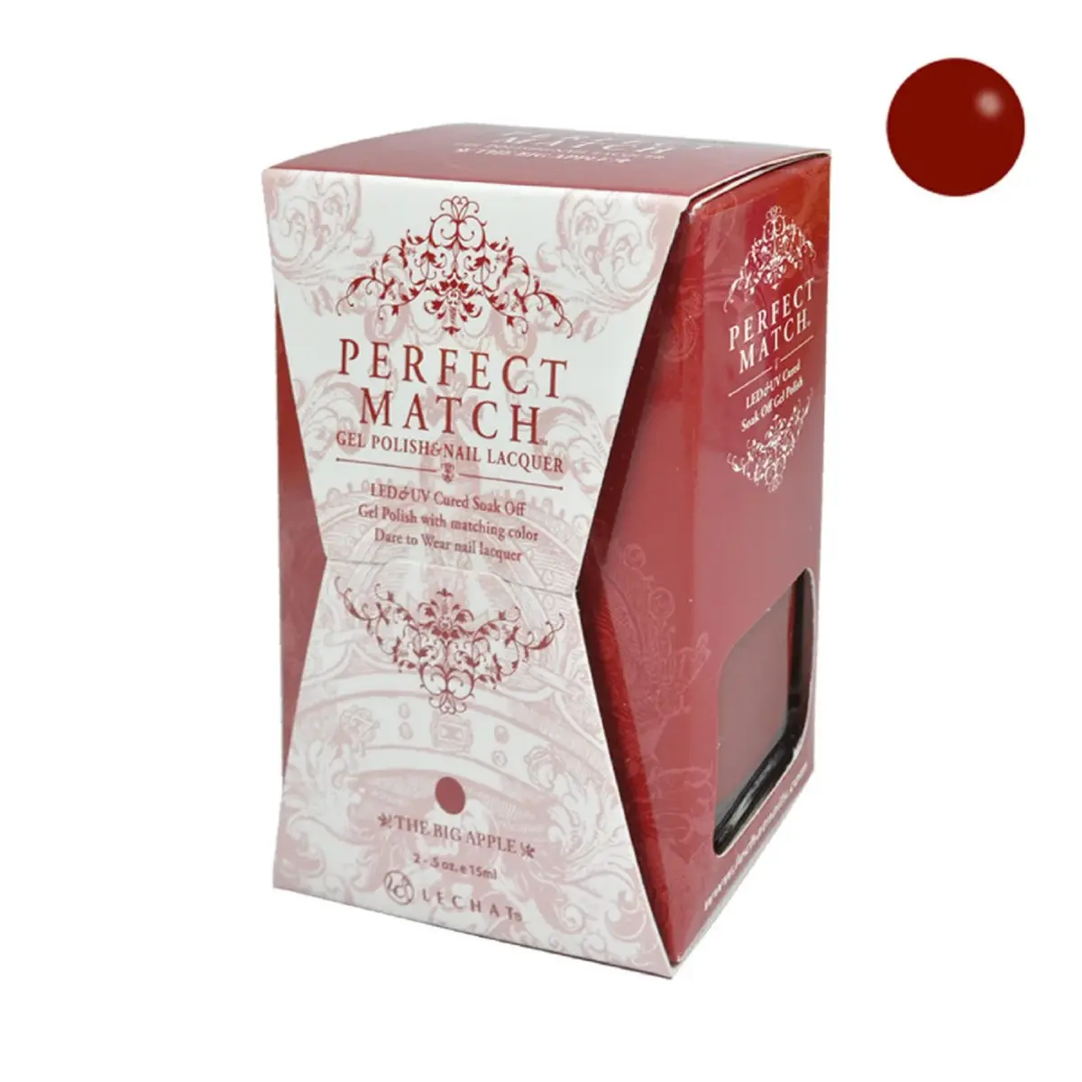 LECHAT Perfect Match Gel Polish, The Big Apple, 0.5 Fl Oz (15ml) | Long-Lasting Glossy Finish - view 2
