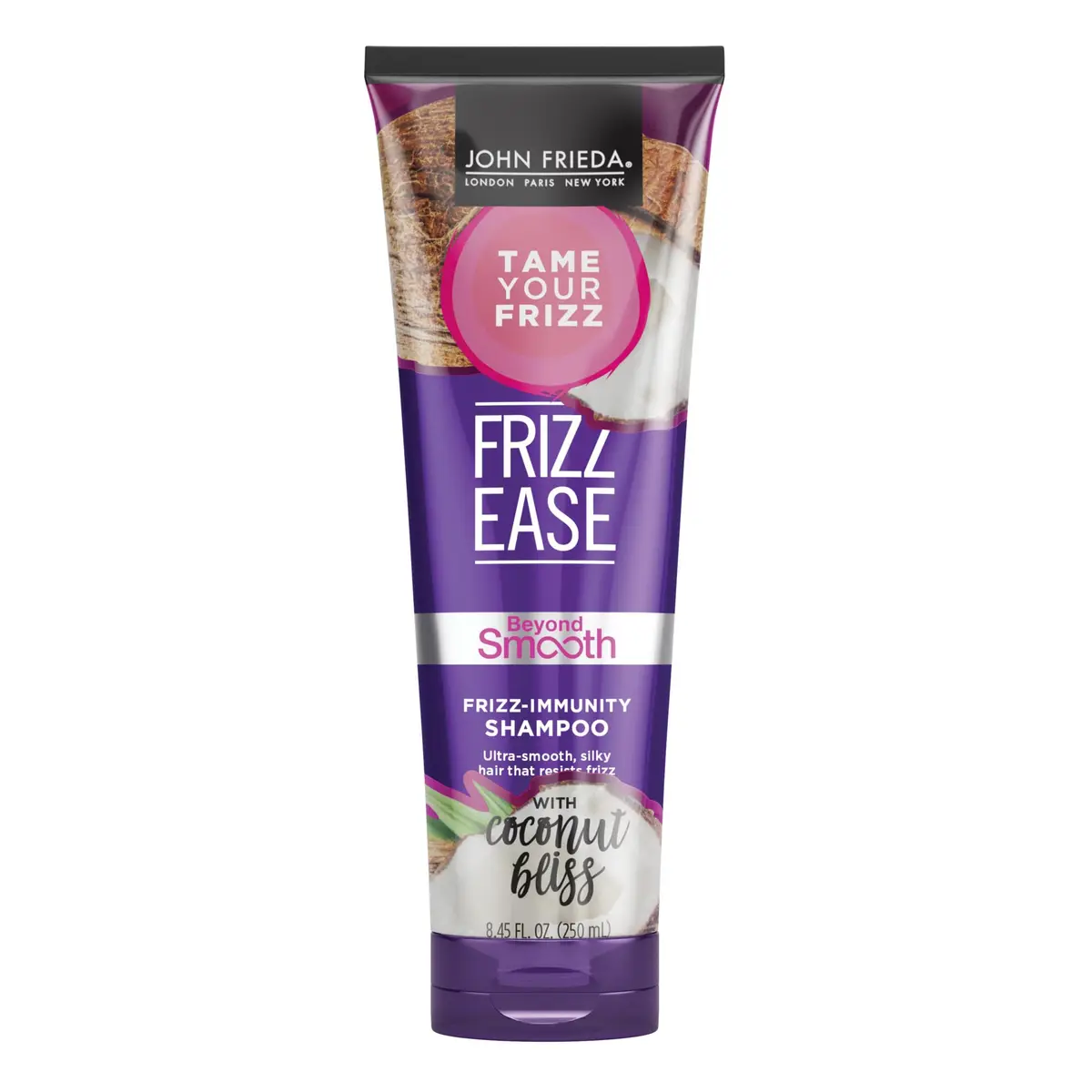 John Frieda Frizz Ease Beyond Smooth Frizz-Immunity Shampoo 8.45 Oz | Anti-Humidity & Frizz-Resistant - main product image
