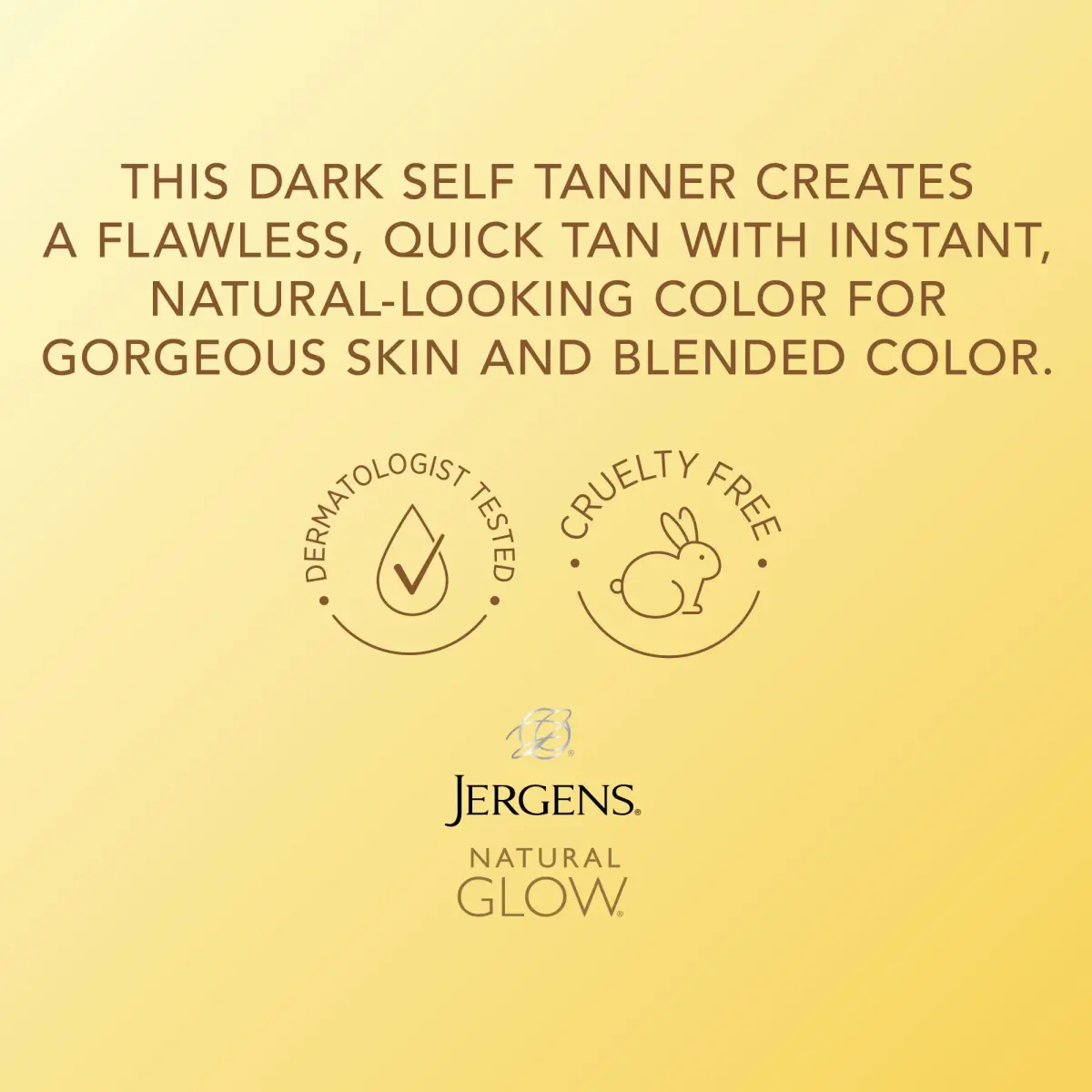 Jergens Natural Glow Instant Sun Mousse, Light Bronze Tan, 177ml (6 fl oz) | Streak-Free Body Bronzer - view 4