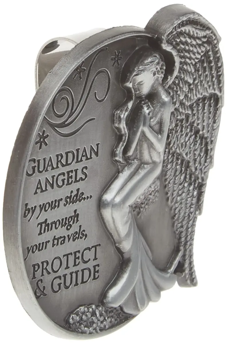 AngelStar Guardian Angel Visor Clip Accent 2.5cm (1 inch) | Metal Clip for Safe Driving - view 2