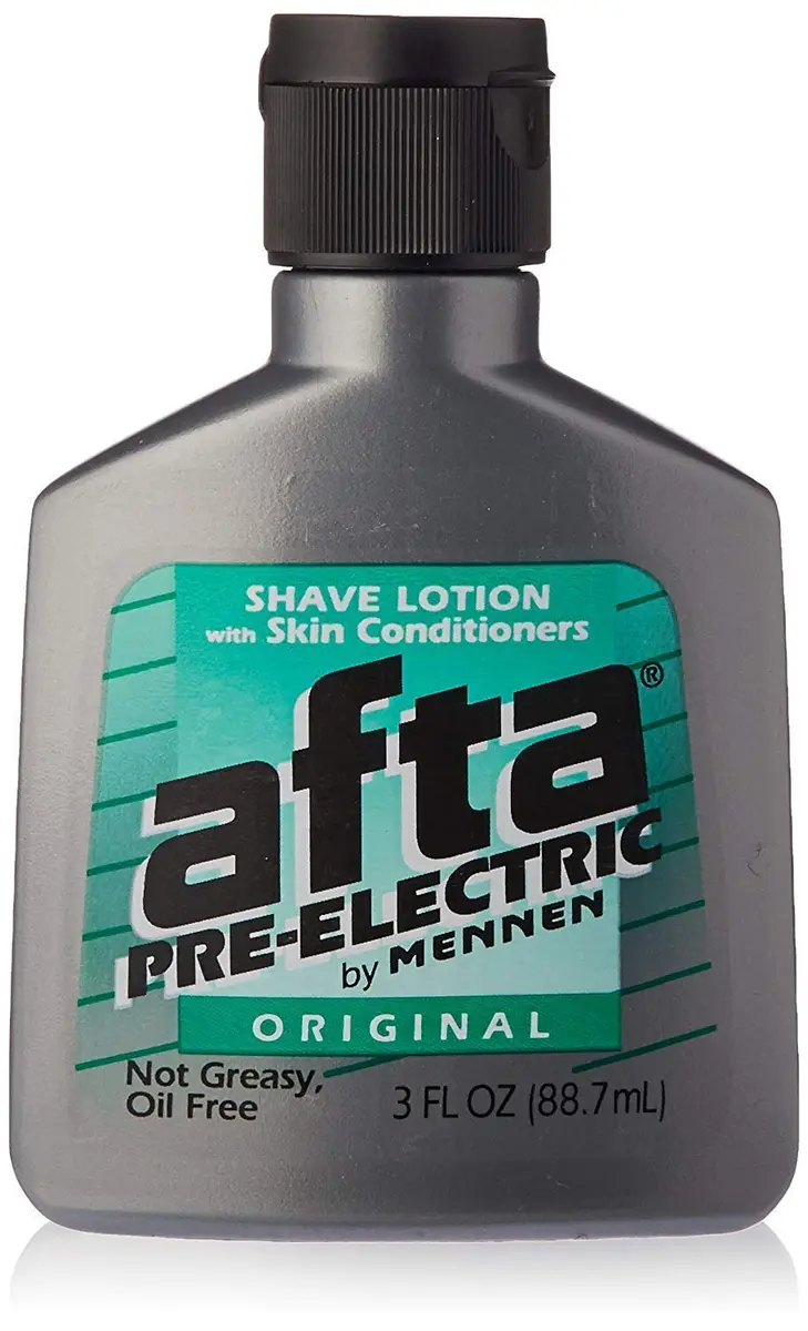 Afta Pre-Electric Shave Lotion With Skin Conditioners Original 177ml (6 Fl Oz) | Prepares Skin for Electric Shave - main product image