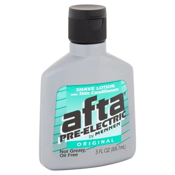 Afta Pre-Electric Shave Lotion With Skin Conditioners Original 177ml (6 Fl Oz) | Prepares Skin for Electric Shave - view 2