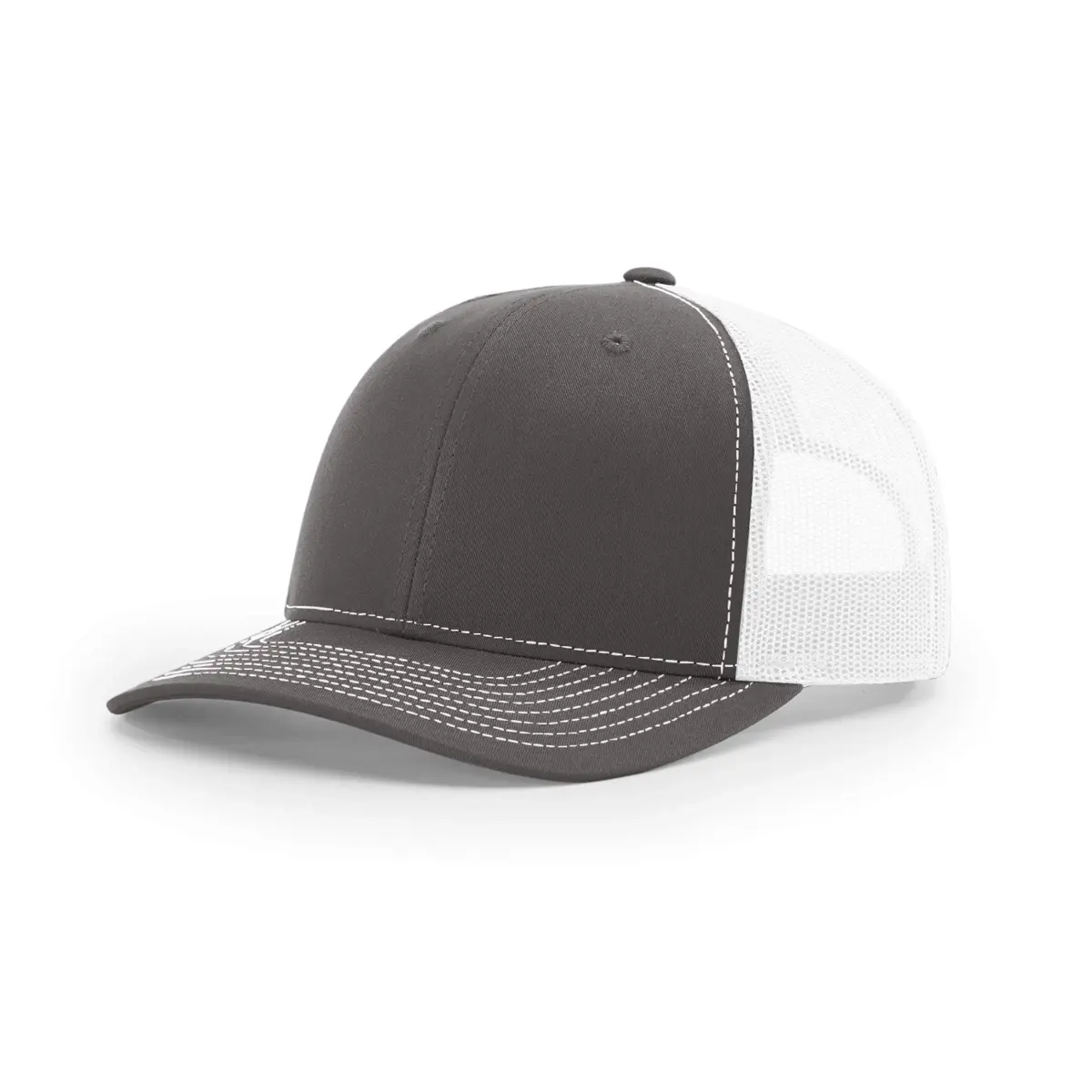 Richardson 112 Split Charcoal/White Trucker Baseball Cap - One Size - main product image