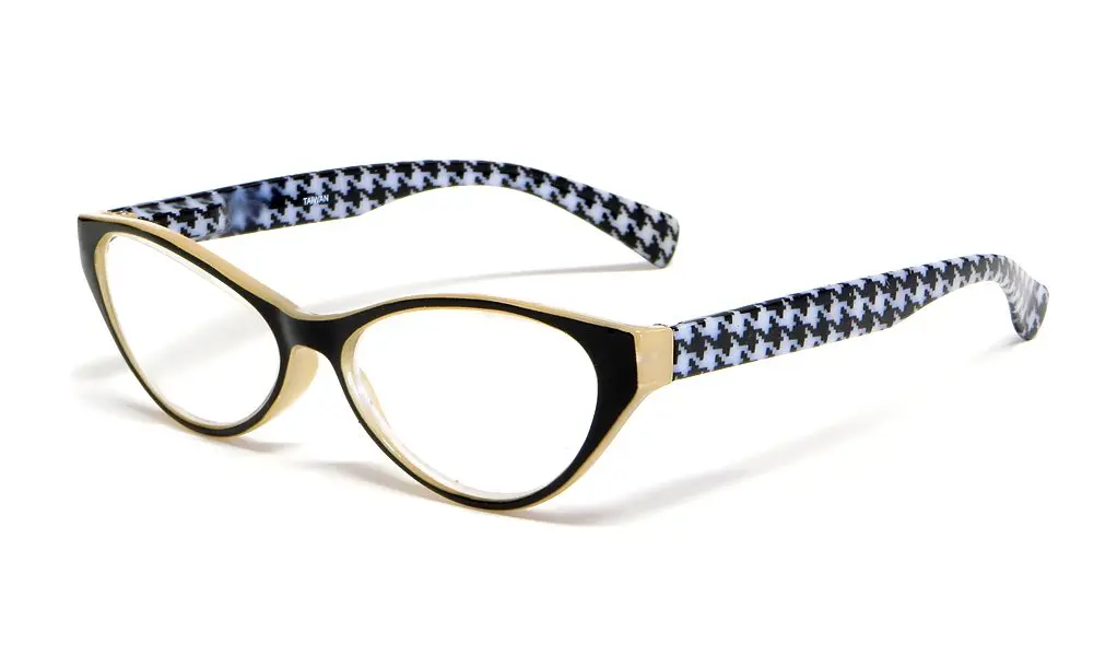 Calabria Emily Women's Reading Glasses – Vintage Cat Eye Frames +1.25 | Stylish, Durable, Fashion-Forward - main product image