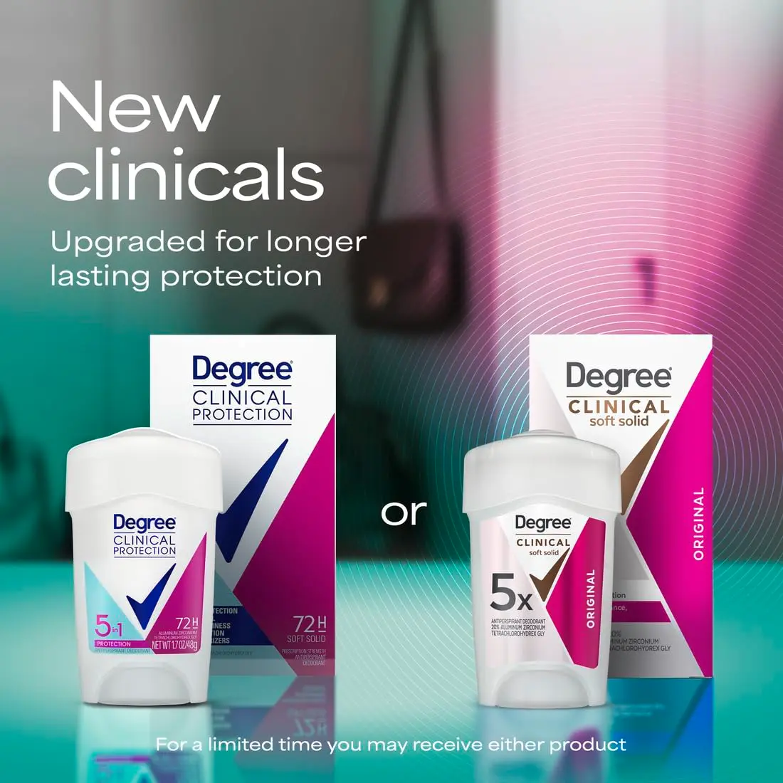 Degree Clinical Antiperspirant Deodorant Soft Solid 1.6 oz | 96-Hour Sweat & Odor Protection - view 5