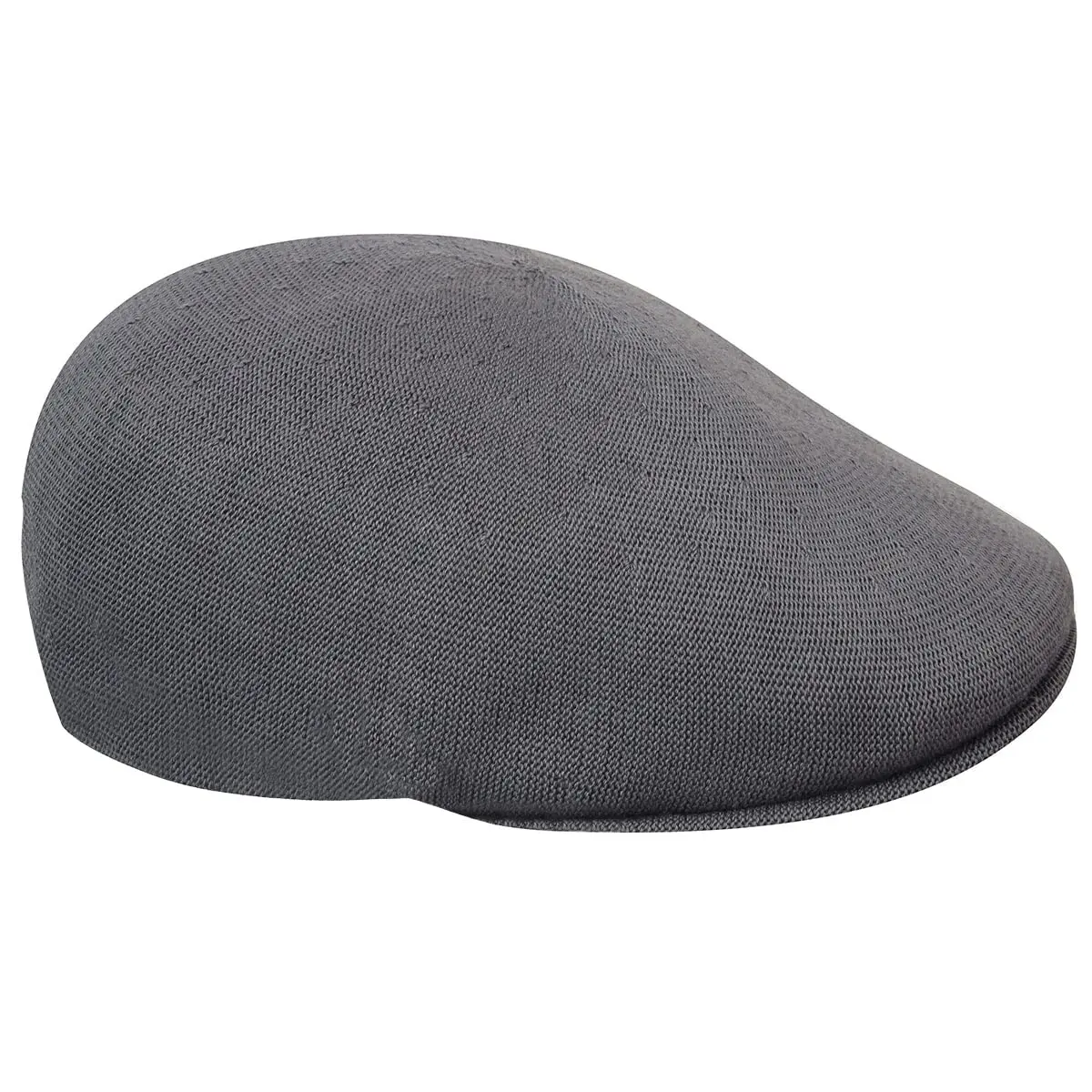 Kangol 507 Bamboo Hat Large Charcoal | Modern Summer Flat Cap with Fitted Comfort - view 3