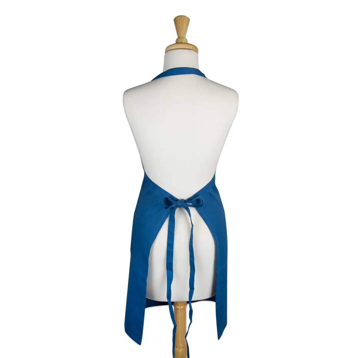DII Blue Chef Apron | Unisex Cotton Kitchen Apron with Large Pocket - view 2