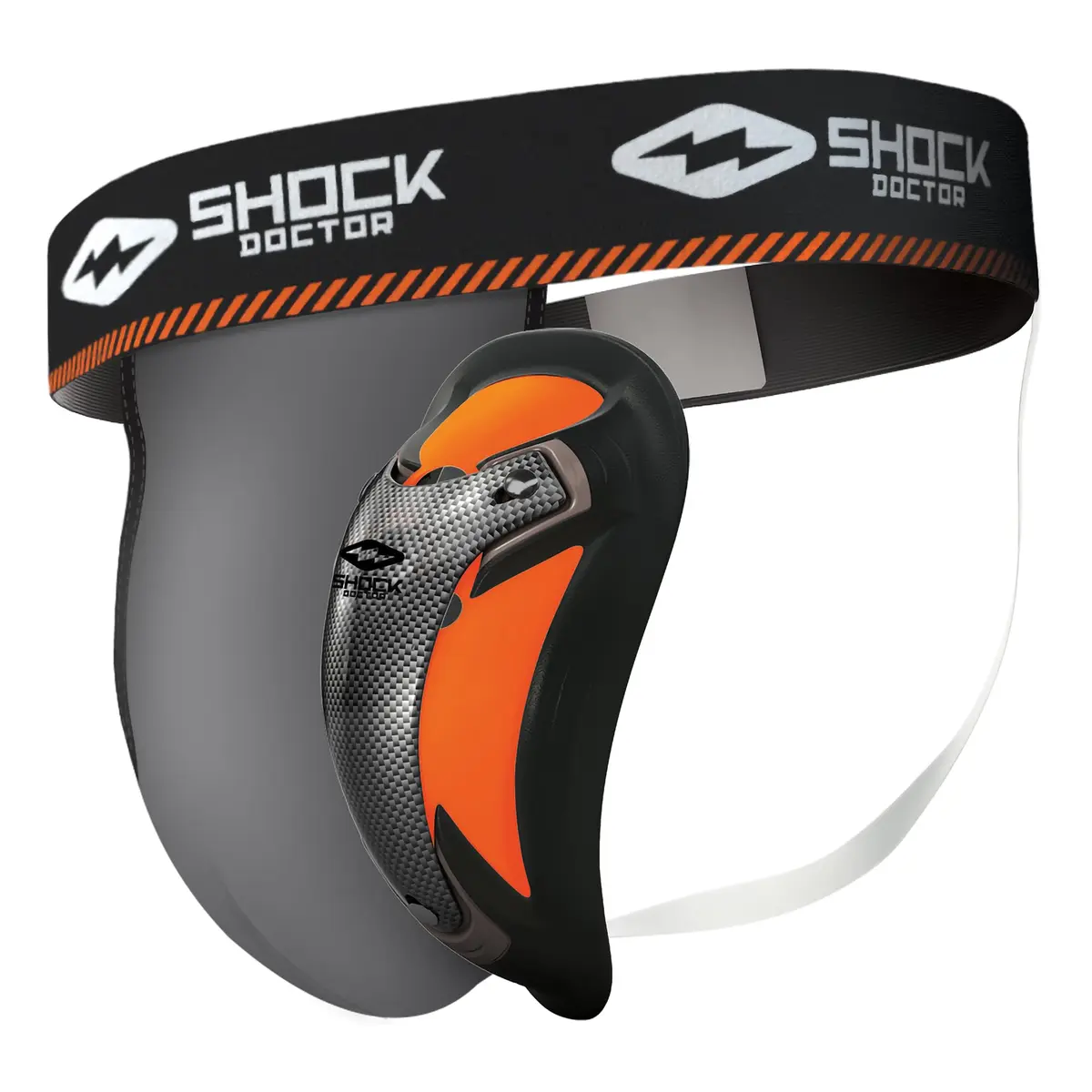 Shock Doctor Jock Strap Support & Comfort for Men Boys | Breathable Mesh, Micro-Knit Waistband, Shock Carbon Cup - main product image