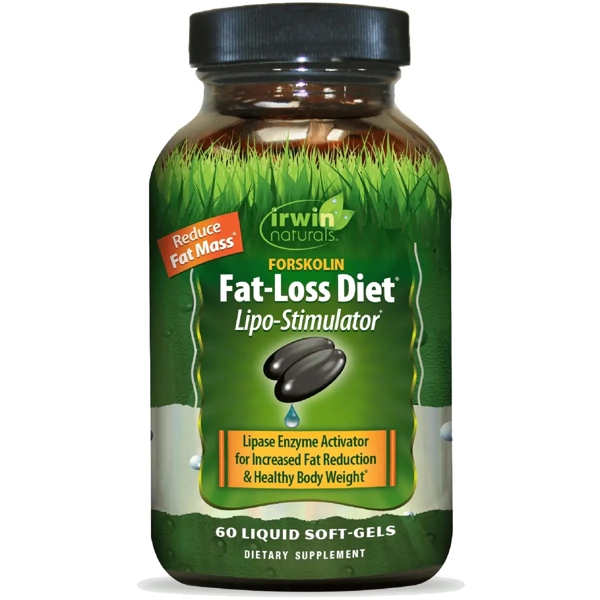 Irwin Naturals Forskolin Fat-Loss Diet Supplement 60 Softgels | Supports Metabolism & Body Composition - main product image