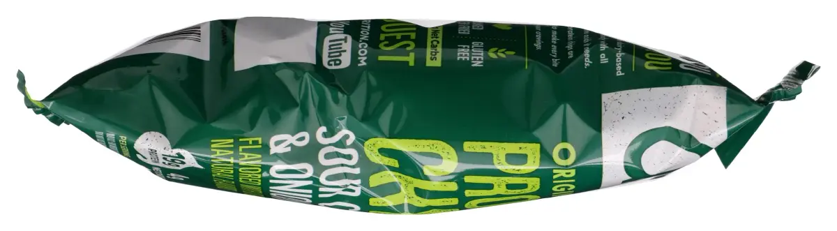 Quest Sour Cream & Onion Protein Chips 32g (1.2oz) | 21g Protein, Gluten-Free, Baked - view 4