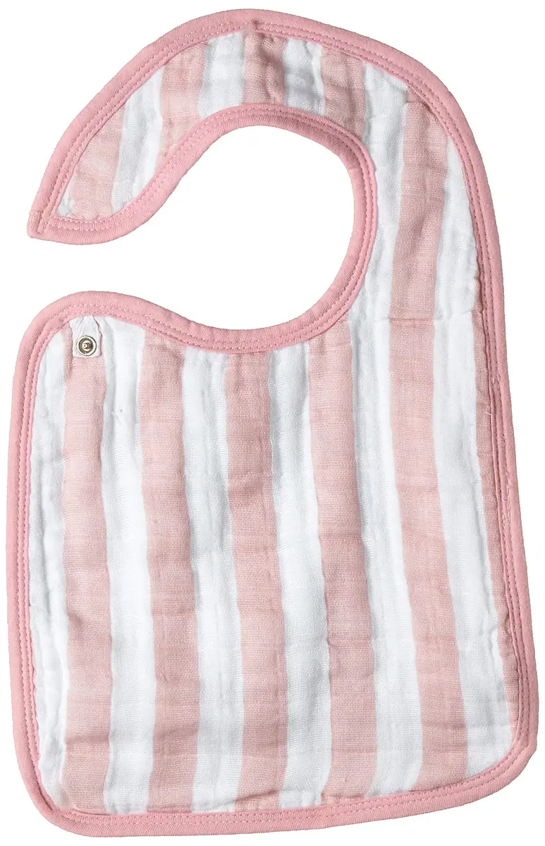 aden + anais Snap Bibs 3 Pack, Rock Star, 23cm x 32.5cm (9" x 13") | 3-Layer Cotton Muslin - view 4