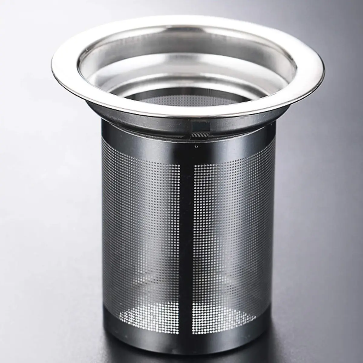 Mozentea Glass Teapot Infuser 550ml | Stove Top Safe & Removable Stainless Steel Filter - view 4
