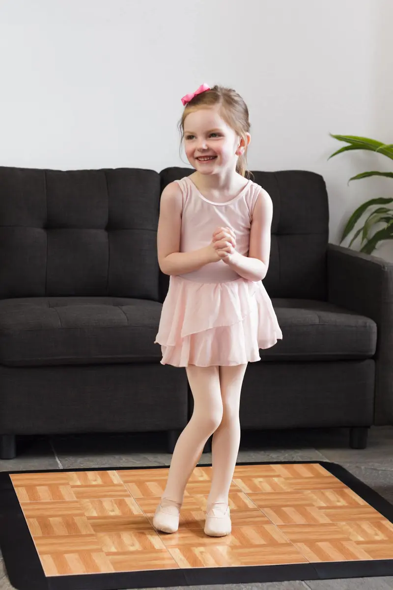 Big Floors SnapLock Portable Dance Floor Kit, 3'x3' | Expandable, Waterproof, Made in USA - view 5