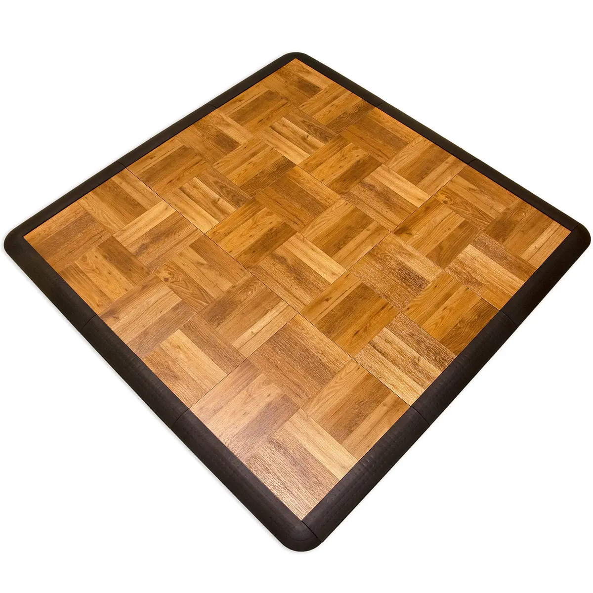 Big Floors SnapLock Portable Dance Floor Kit, 3'x3' | Expandable, Waterproof, Made in USA - view 2