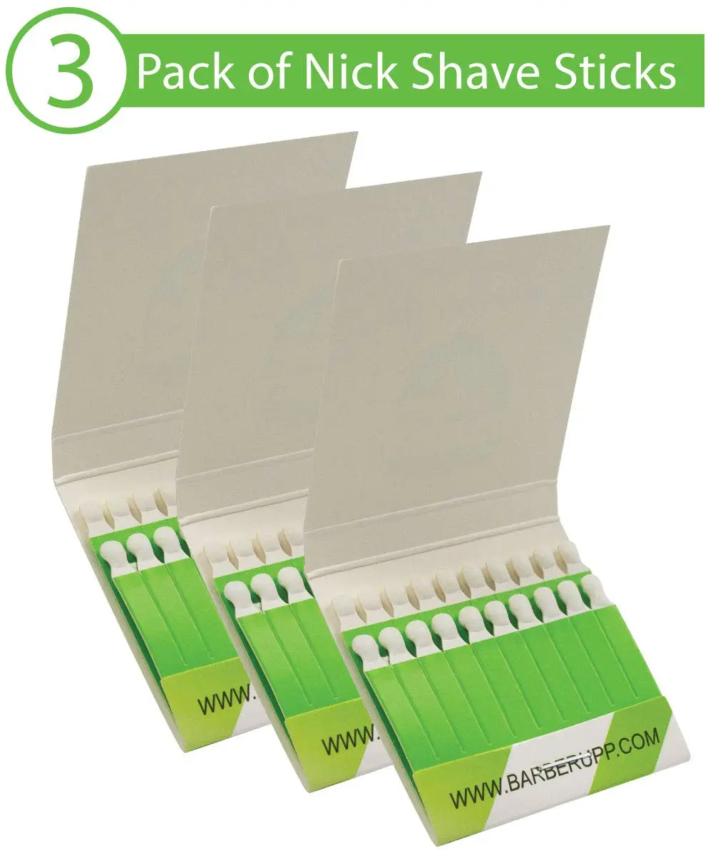BARBERUPP Styptic Stick 3 Pack | Stops Razor Nicks Instantly, Sanitary & Travel-Friendly - view 4