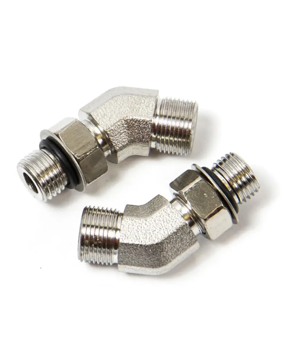 SeaStar HF6011 ORB Fitting Kit, 3/8" Compression, Black | Durable Marine Fitting for Boating - main product image