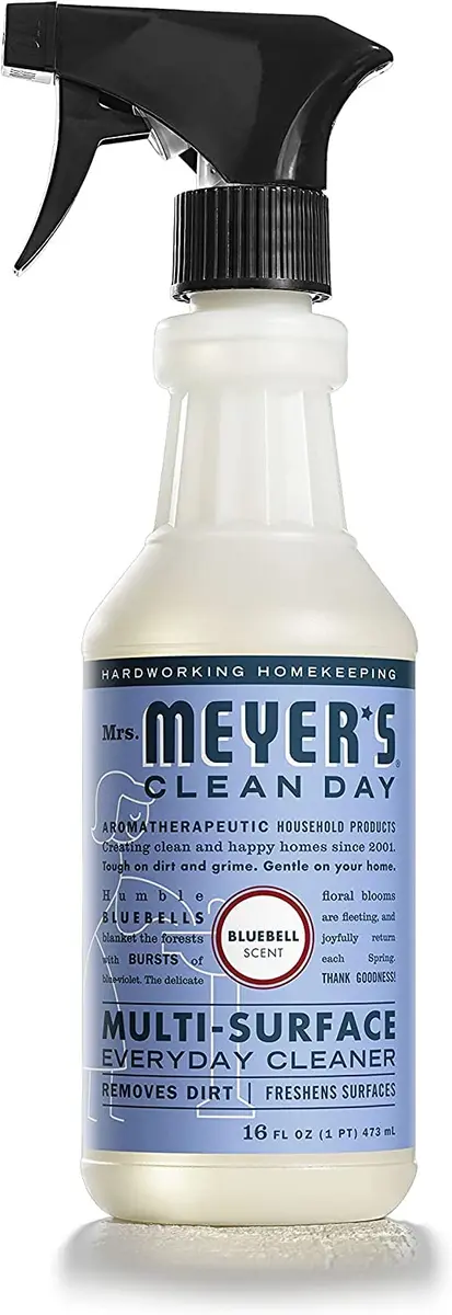 Mrs. Meyer's Clean Day All-Purpose Cleaner Spray, Bluebell, 946ml (16 fl. oz.) (Pack of 6) | Biodegradable Formula for Multi-Surface Cleaning - view 2