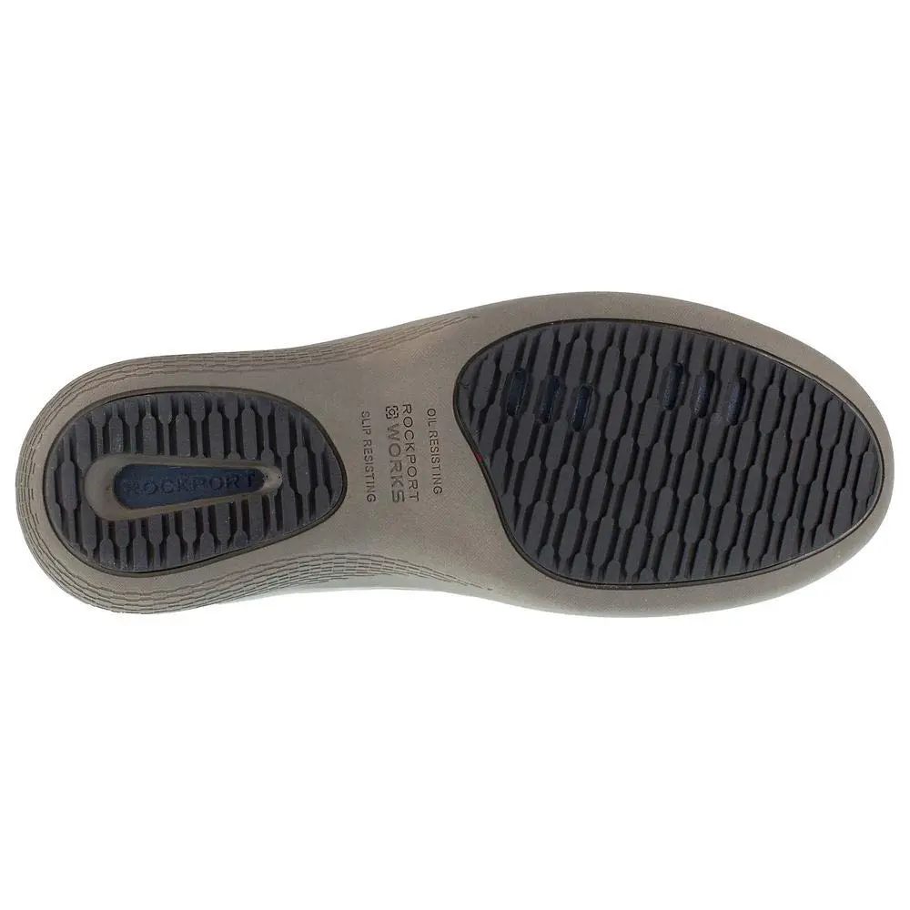 Rockport Truflex Safety Toe Work Sneaker, Navy, Size 8 | Lightweight Breathable Safety Footwear - view 2