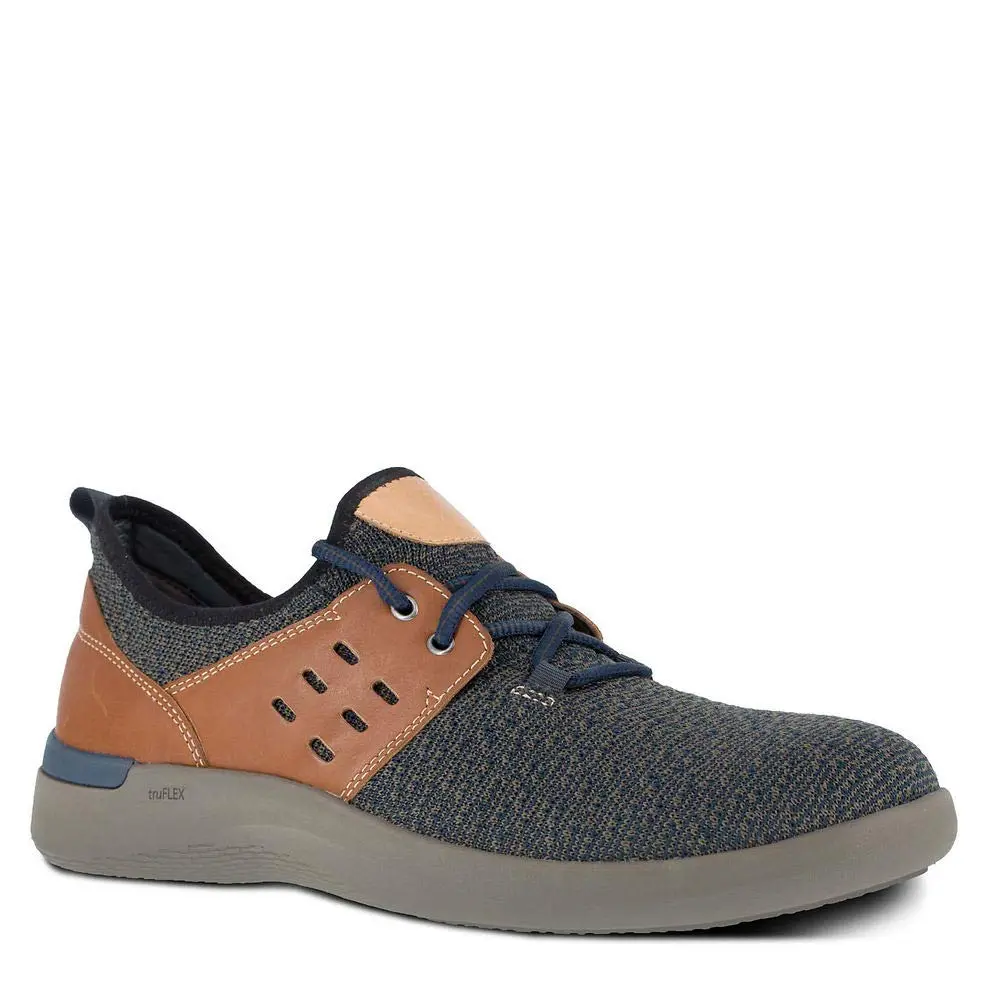 Rockport Truflex Safety Toe Work Sneaker, Navy, Size 8 | Lightweight Breathable Safety Footwear - view 5