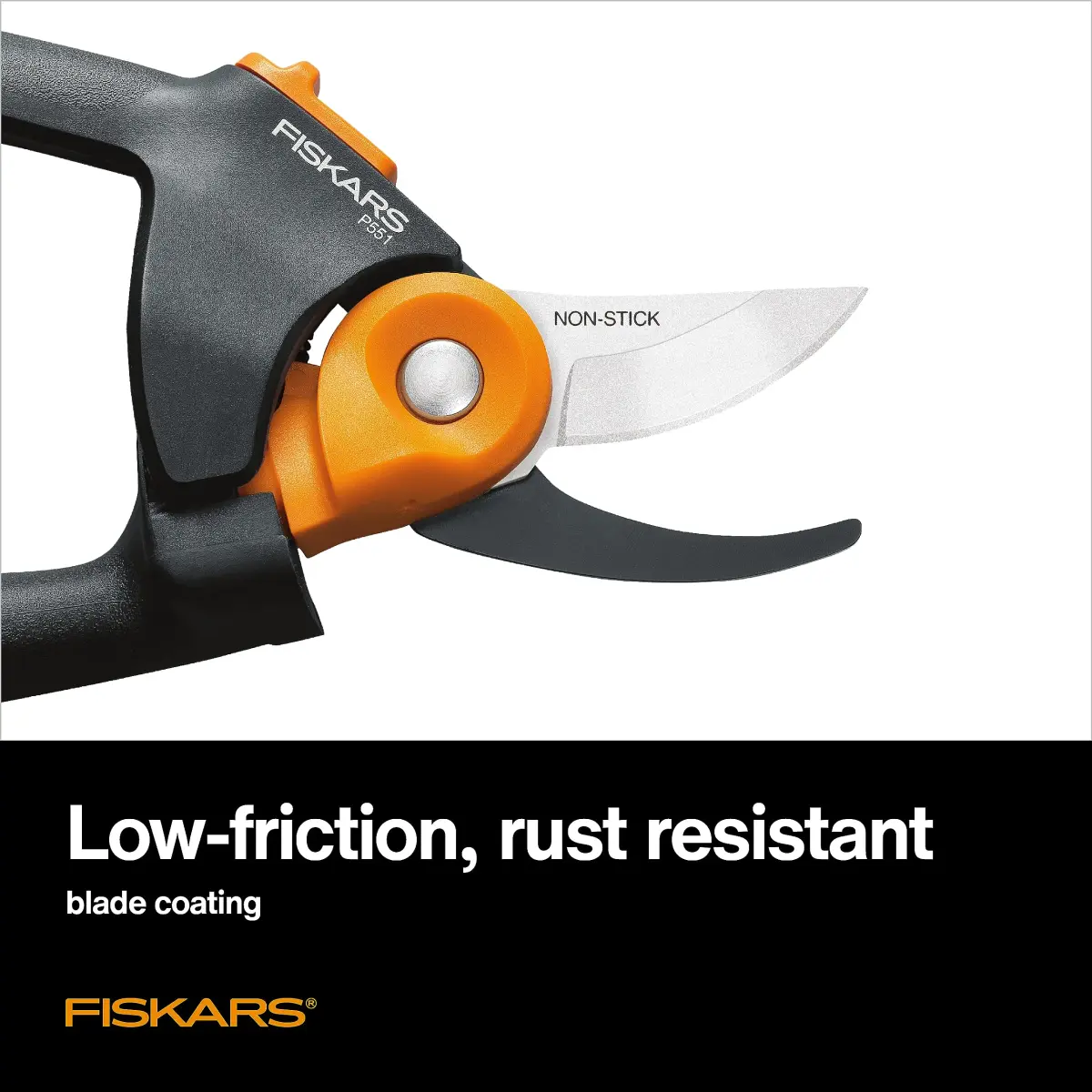 Fiskars PowerGear2 Bypass Pruning Shears 19 cm (3/4" Cut Capacity) | Patented Gear Technology Multiplies Power - view 4