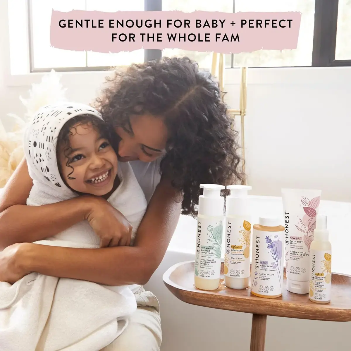 The Honest Company Conditioner, Tear-Free, Citrus Vanilla Refresh, 295ml (10 fl oz) | Gentle Formula for All Hair Types - view 4