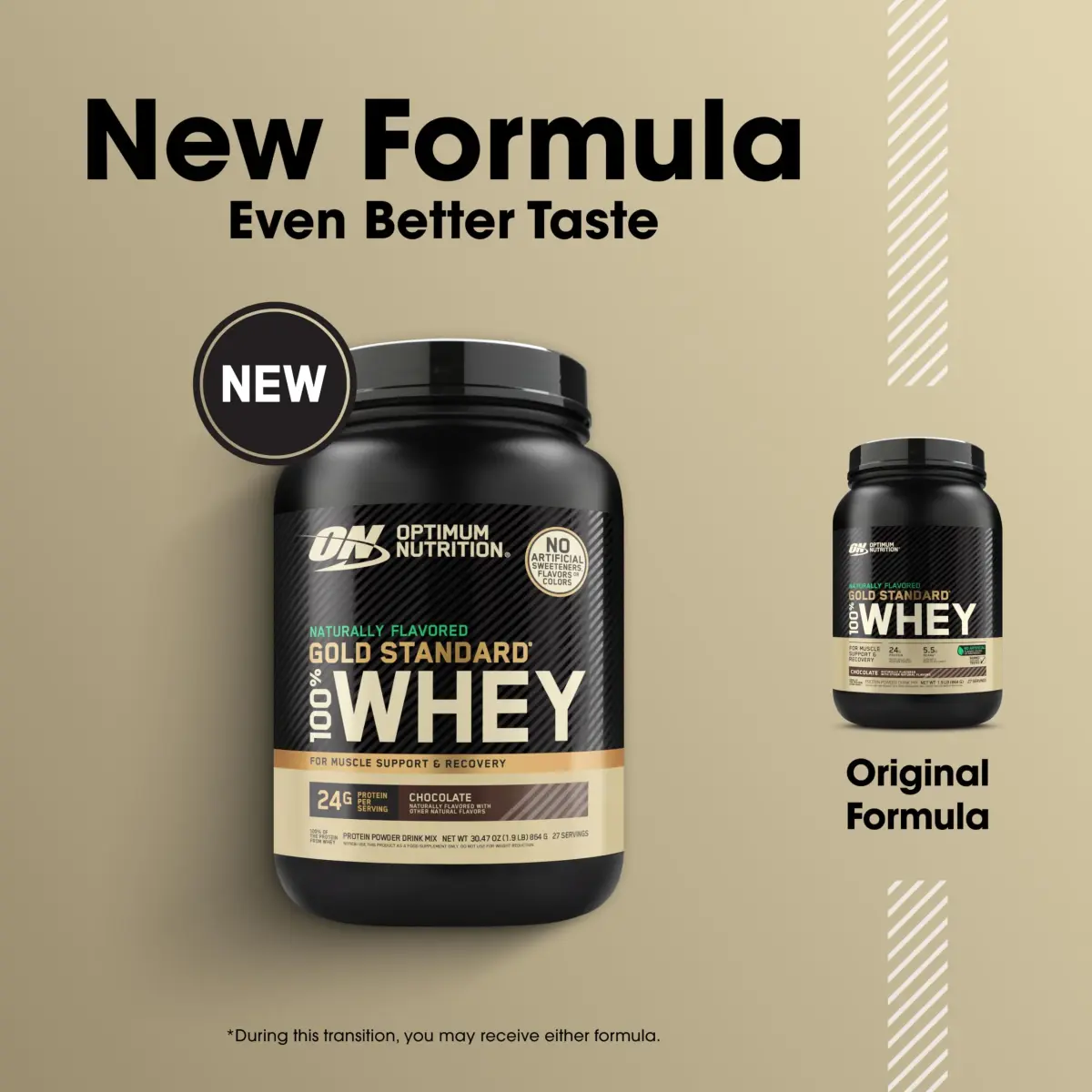 Optimum Nutrition Gold Standard 100% Whey Protein Powder Chocolate 907 g (2 LB) | 24g Protein Per Serving - view 2