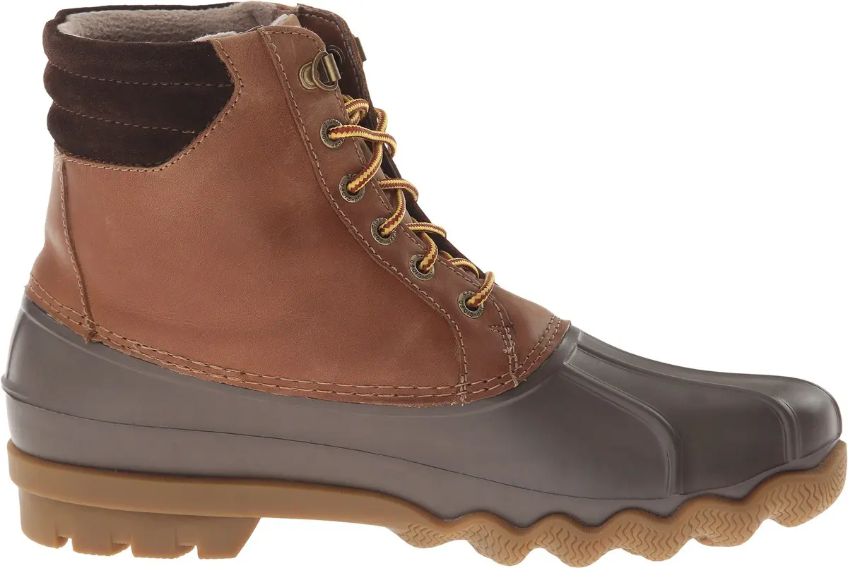Sperry Avenue Duck Boot Waterproof Leather Ankle Boot 7.5 | Waterproof, Durable & Warm - view 3