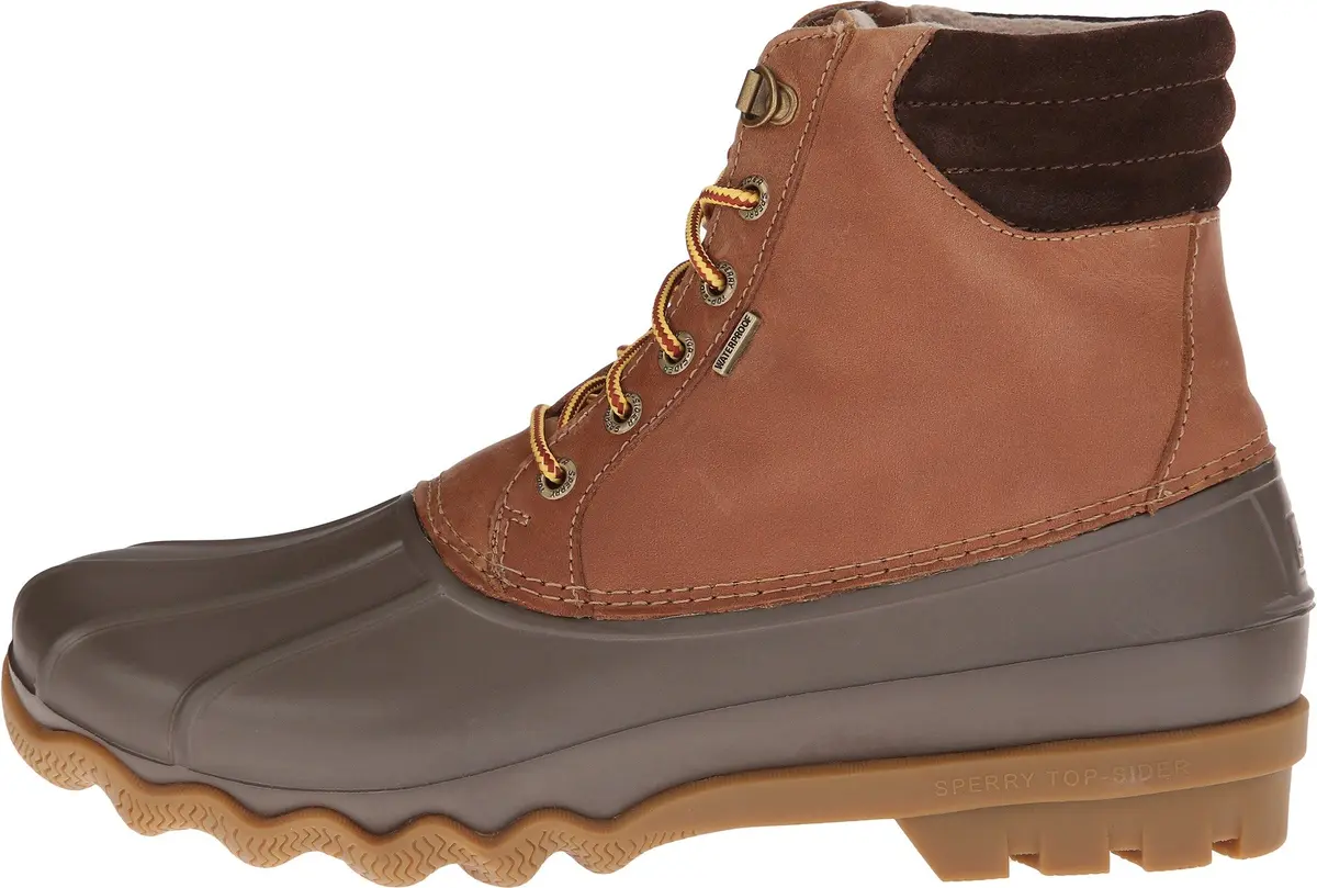 Sperry Avenue Duck Boot Waterproof Leather Ankle Boot 8 | Waterproof & Traction - view 2