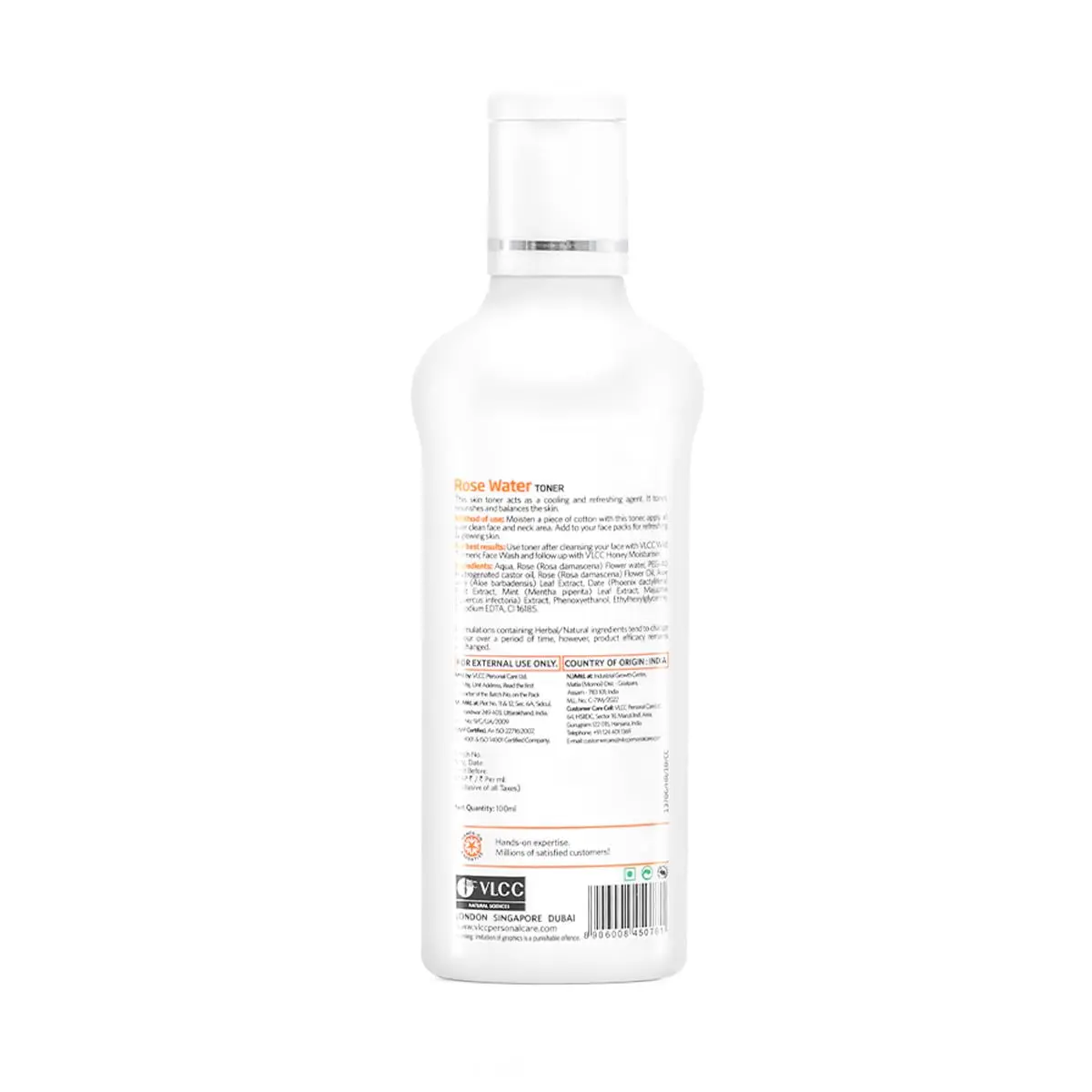 VLCC Natural Sciences Skin Defense Rose Water Toner 200ml (6.76 Fl Oz) | Tones and Balances Skin - view 7