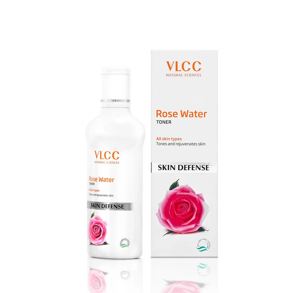 VLCC Natural Sciences Skin Defense Rose Water Toner 200ml (6.76 Fl Oz) | Tones and Balances Skin - view 2