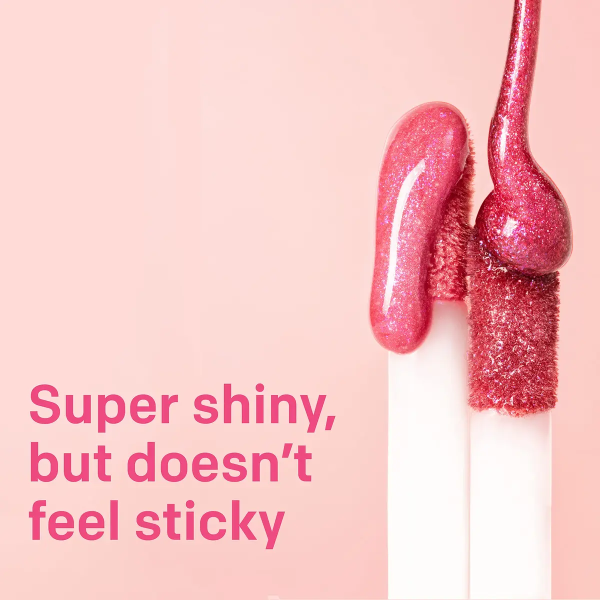 Almay Lip Gloss, Non-Sticky Lip Makeup, Holographic Glitter Finish, Hypoallergenic, 200 Angelic, 0.9 Oz | High-Glossy Sheer Lip Shine - view 6