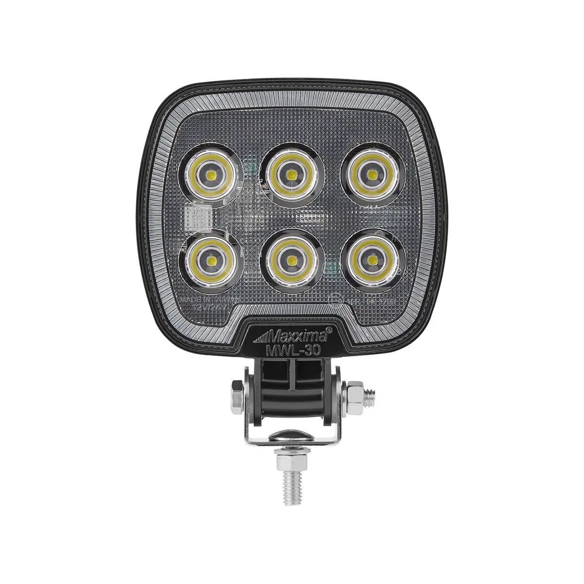 Maxxima MWL-30 6 LED Square Work Light 1200 Lumens | Bright, Durable, 12V Power - main product image