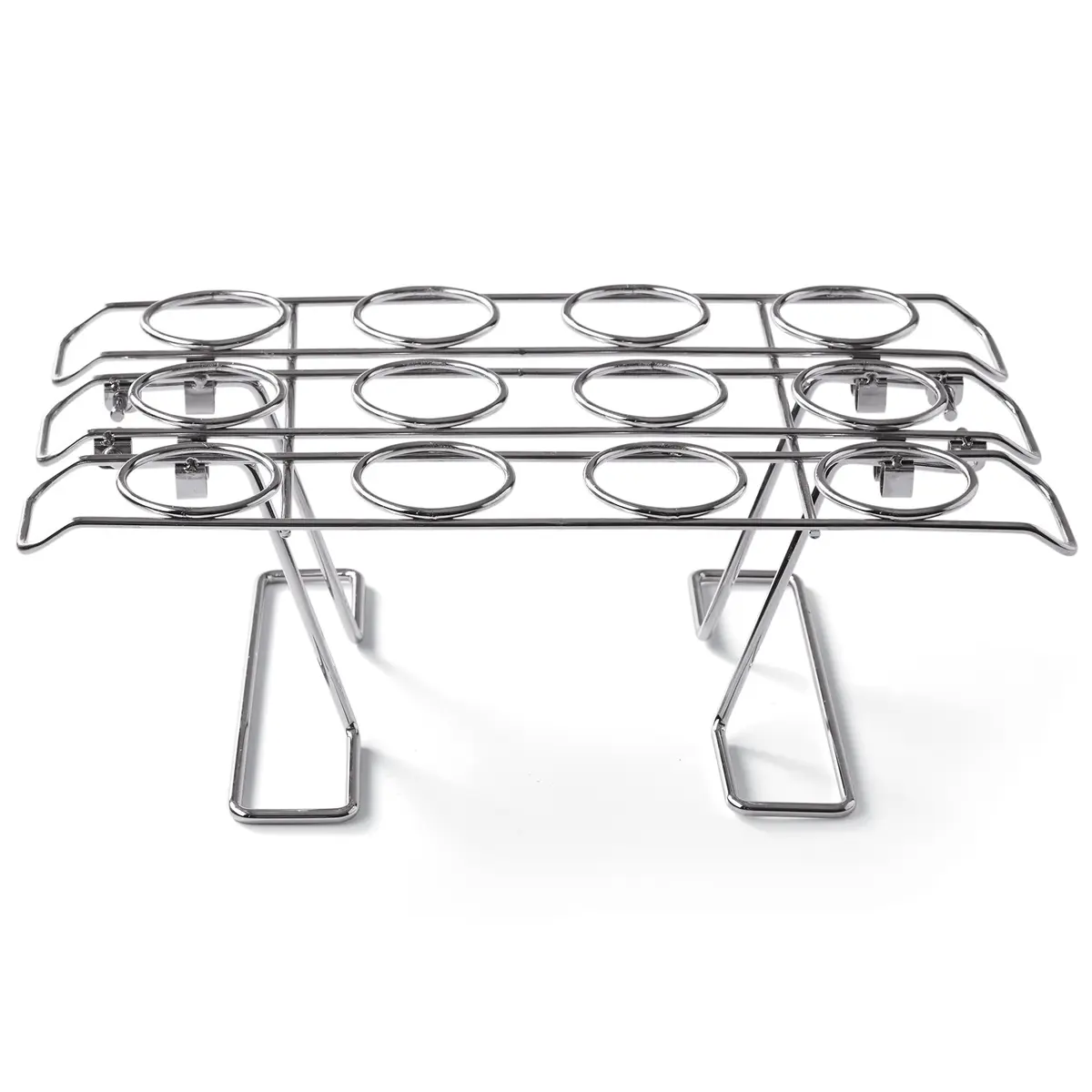 Wilton Cupcake Cones Baking Rack, 12-Cavity Ice Cream Cone Cupcakes Holder | Oven-Safe Steel Stand for Cupcake Cones - main product image