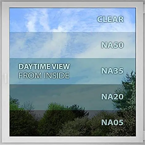 Buydecorativefilm Window Film Daytime Privacy and Sun Control Natural Black 5 | Extra Dark Black Tint with UV Block (48in X 12ft) - view 5