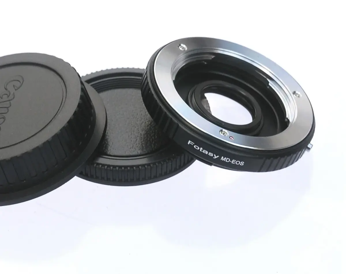 Fotasy Minolta MD Lens to Canon EF Adapter | Infinity Focus, Manual Exposure, Glass Element - view 2