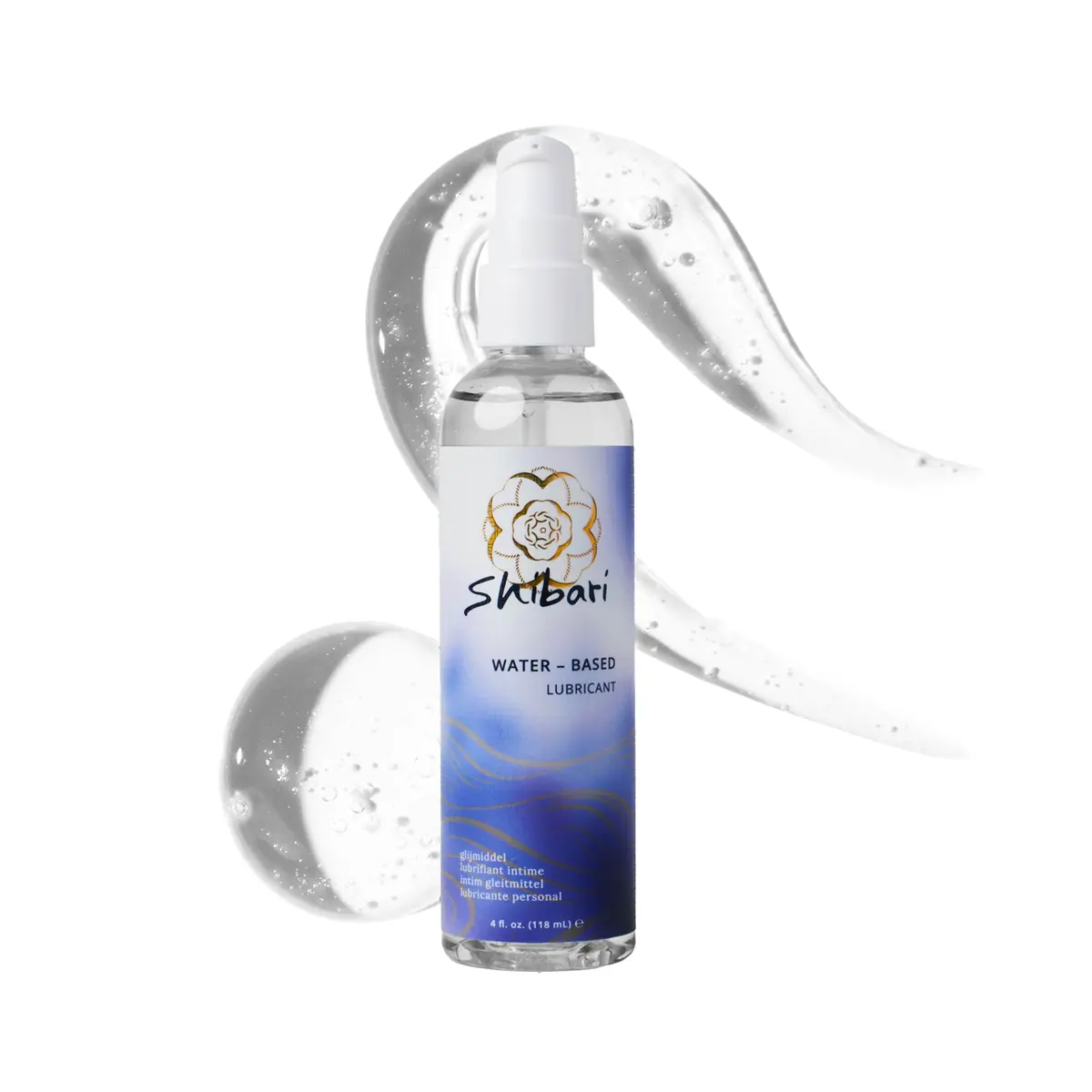 Shibari Water Based Personal Lubricant 118ml (4 Fl Oz) | pH Balanced, Sensitive Skin Formula - main product image