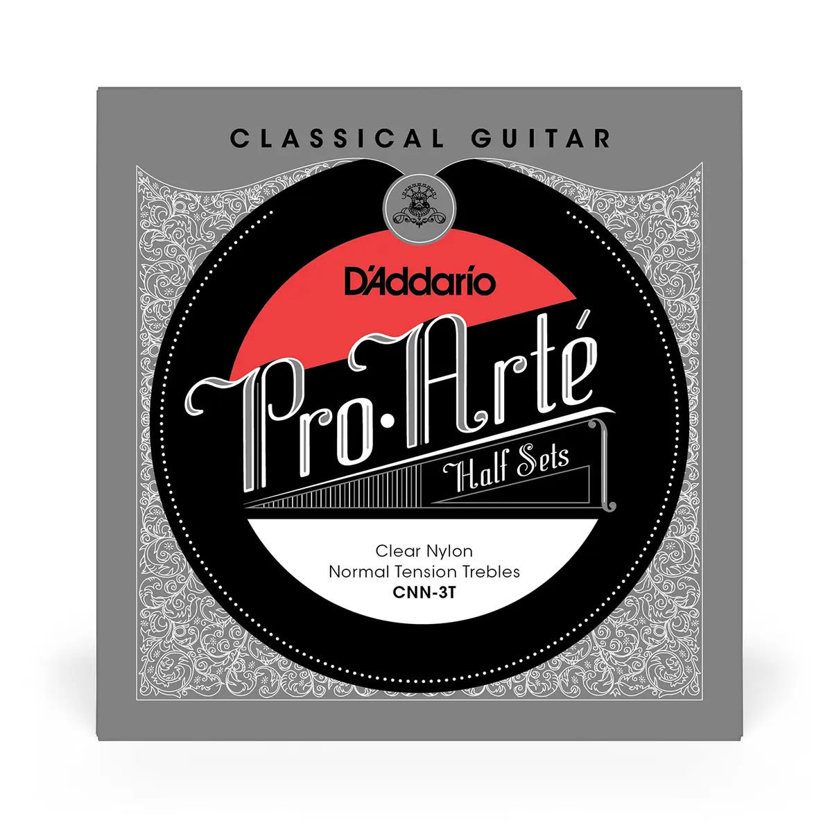 D’Addario Pro-Arte Nylon Classical Guitar Strings CNN-3T | Half Set, Normal Tension, Clear Nylon - main product image
